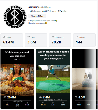 How Uknow.AI Generated 113M Views Using AI ASMR Without Human Creators screenshot 1